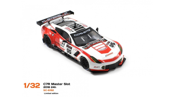 Scaleauto Corvette C7R GT3 Masterslot 2018 Edition mit HS Fahrwerk Sidewinder SC6192